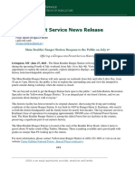 News Release Main Boulder Ranger Station PDF