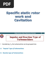 Chapter 4 - Specific Static Rotor Work and Cavitation