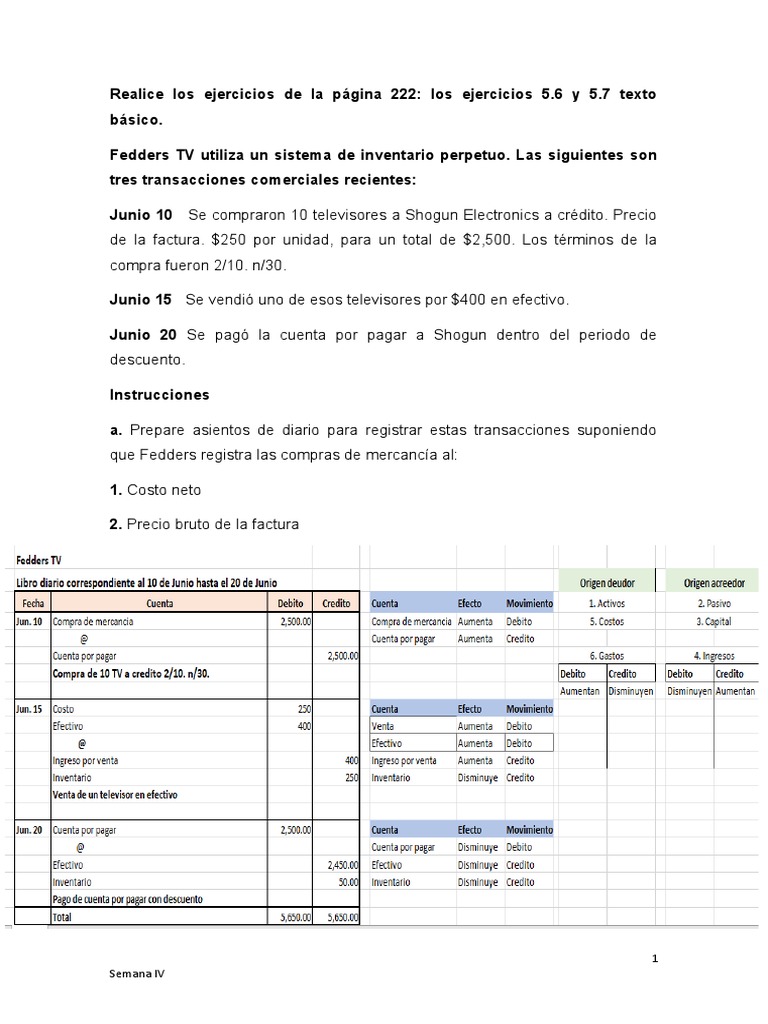 Ejercicios de contabilidad y análisis financiero | PDF | Contabilidad ...