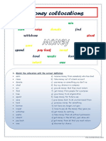 Collocations With 'Money'