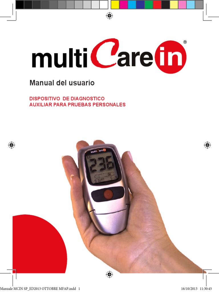 Manual de Uso del Dispositivo Multicare-in | PDF | Medición ...
