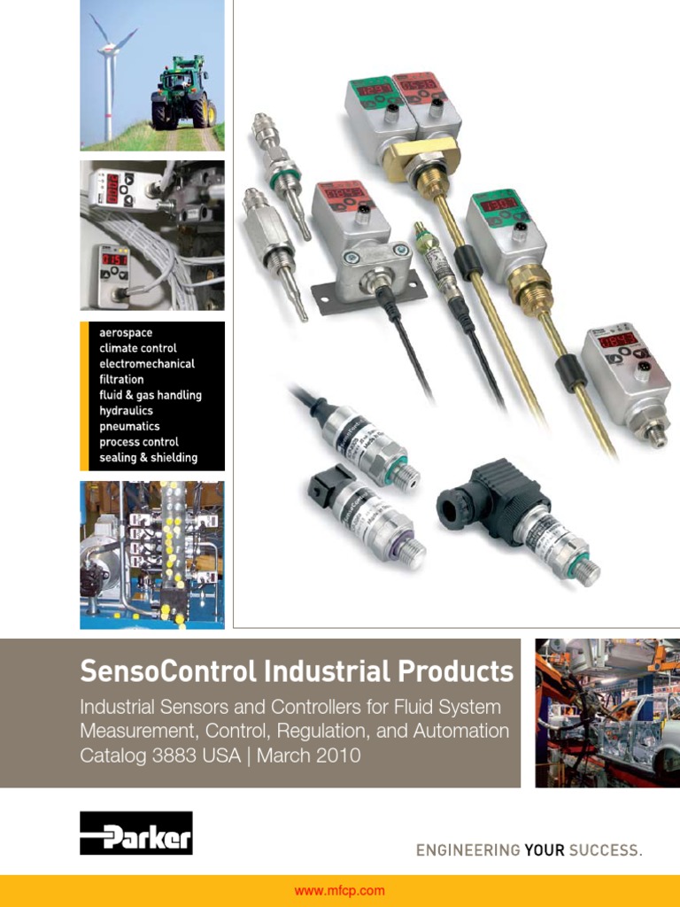 Parker Sensocontrol Industrial Products Catalog 3883 | PDF | Sales | Prices