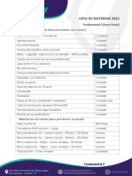 Lista de Materiais f2