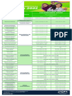 Calendarios Virtuales Academicos 2022 - 1