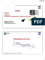 3.1 Polarización de La Luz