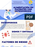 Alimentación en Pacientes Con Osteoporisis