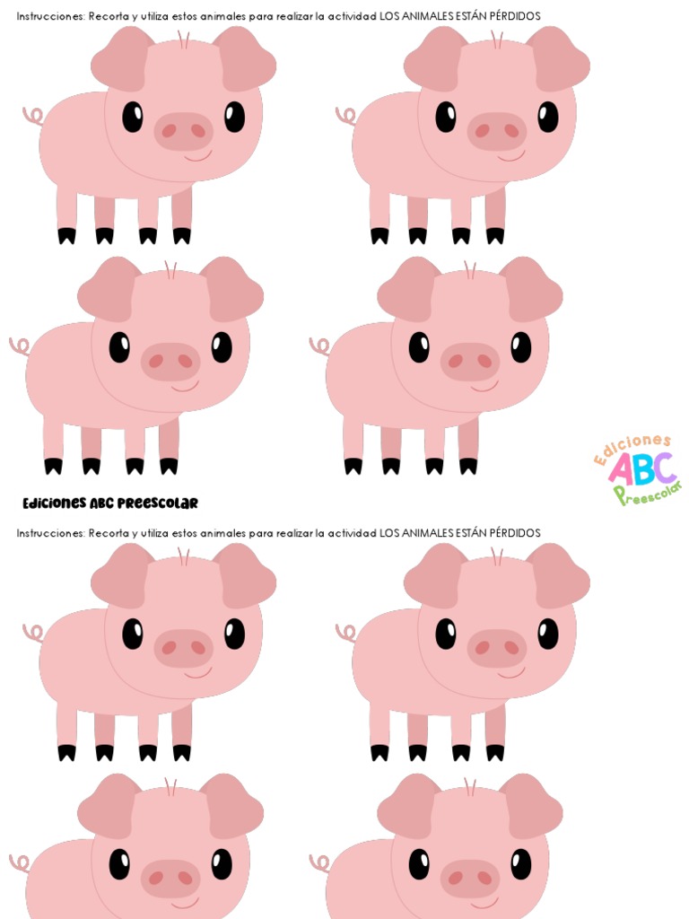 Imágenes Los Animales de La Granja | PDF