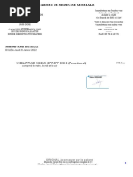 Exemple d'ordonnance médicale vierge | PDF | Bien-être