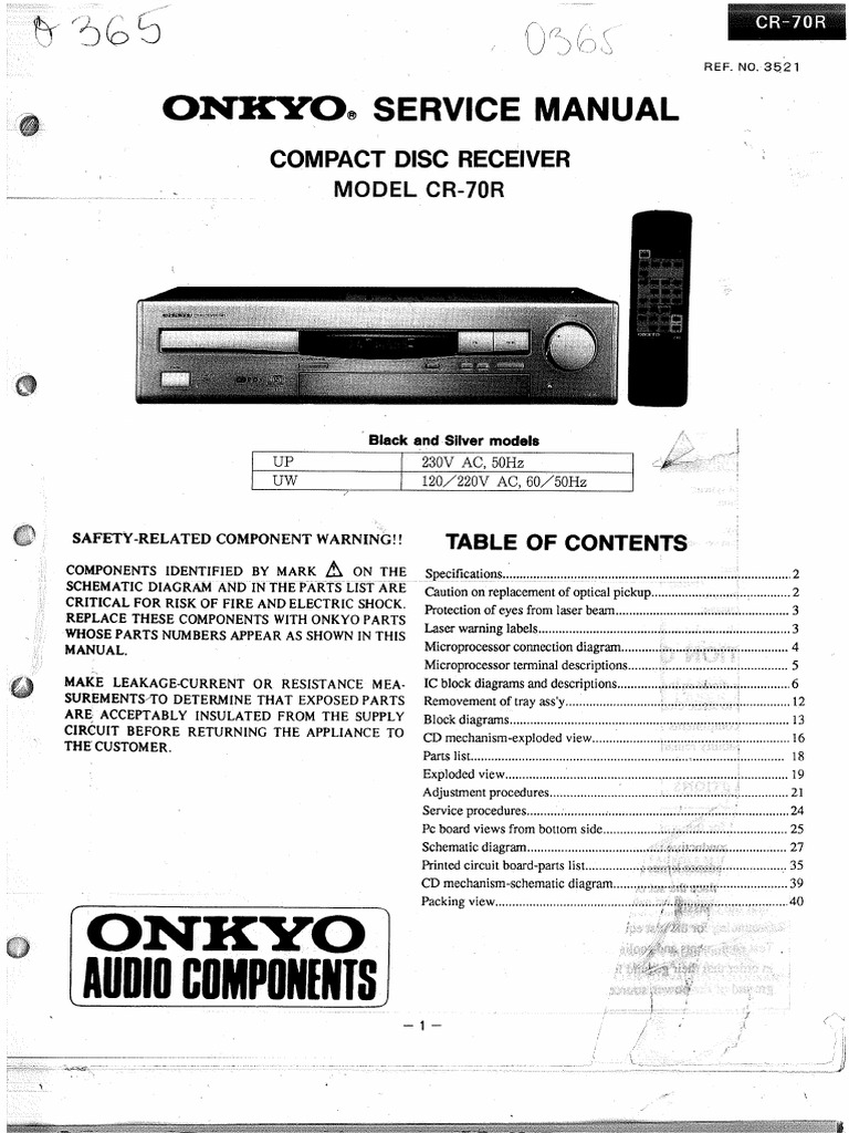 AMPLIFICATEUR INTÉGRÉ ONKYO CR-D2 RECEIVER CD AM avec télécommande presque in... EUR 397,75