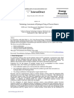 Technology Assessment of Hydrogen Firing of Proces