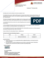 C - 205 Parent Orien-Tation Program New GR 10