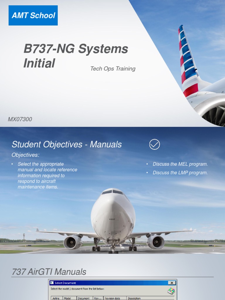 Boeing 737 メンテナンストレーニングマニュアル B737-NG Maintenance Training Overview | PDF | Aircraft | Aviation