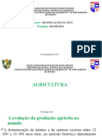 Unidade 3 Agricultura