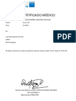 Certificado Médico