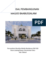 Proposal Pembangunan Masjid Baabussalam (3) - 1