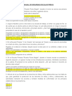 Formulario Manual de Seguridad Escolar Previo