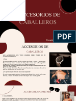 Accesorios de Caballero