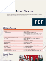 13 Moro Groups