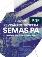 E Book Revisao de Vespera - Semas Pa Assistente Administrativo