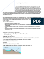 Layout of Typical Pump Fed Farm