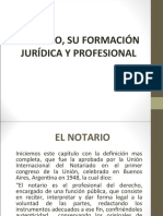 6 El Notario, Su Formación Jurídica y Profesional