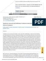 Attachment, Autonomy, and Multifinality... NG and Risky Behavioral Symptoms - PMC