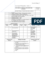 Literacy Squared Writing Rubric