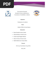 Modelo COSO de Control Interno