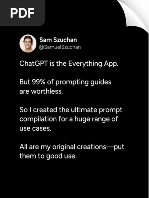 ChatGpt Prompt ideas