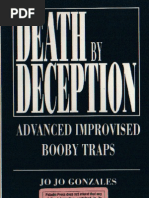 Download Death by Deception-Advanced Improvised Booby Traps - Jo Jo Gonzales - Paladin Press by AntiFascistMilitant SN65601501 doc pdf