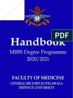 Student Handbook 2020 2021