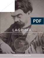 Lagrima (Tabs)