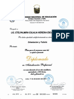 Currículum Vitae Documentado - Etelpalmira Eulalia Heredia Escajadillo
