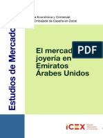 2013 Estudio de Mercado. El Mercado de Joyería en Emiratos Árabes Unidos