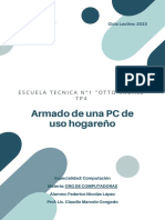 2 López Federico Nicolás TP Armado de Una PC de Uso Hogareño