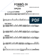 FORRÓ 01 - COMPLETA - BANDA M7 BY WLLY PRODUTOR - Sax Tenor