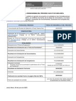 Modificación Del Cronograma 047-2023