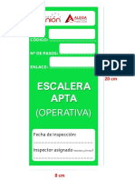 Tarjetas Operatividad y Codigo de Escaleras REV00