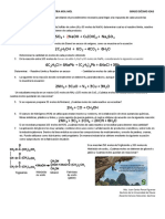 TALLER Recuperación DE ESTEQUIOMETRIA MOL