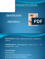 Dentición Decidua