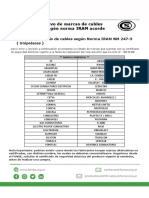 23 3 23 FONSE Listado de Cables Certificados VF SAB