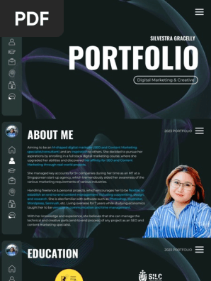 Silvestra Gracelly Digital Marketing Portfolio 2023Q1