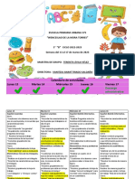 Planeacion de 13 Al 17 de Marzo