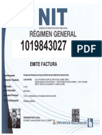 NIT RegistroServicioImpuestos CEMSE