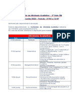 Conteúdo Da AA 3 Série II TRI 2023 - 1685383708