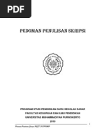 Download Pedoman Skripsi PGSD UMP by mocoz SN65604028 doc pdf