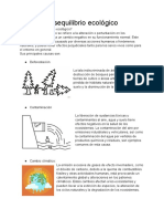 Desequilibrio Ecológico