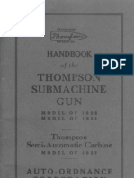 Handbook of The Tompson Submachin Gun