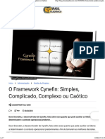 O Framework Cynefin Simples, Complicado, Complexo Ou Caótico