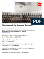 (English-中文 (简体) ) What Caused the Rwandan Genocide
